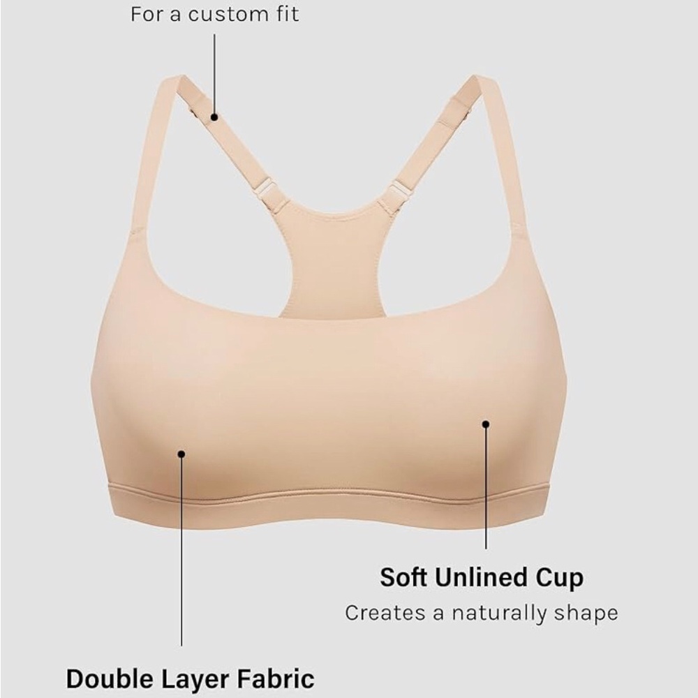 Inlyric Razorback Bra Large Beige - Picture 6 of 6